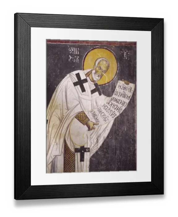 Framed Print : CROATIA. Gorno Nerezi. Church of Saint Pantaleon Framed Print : CROATIA. Gorno Nerezi. Church of Saint Pantaleon