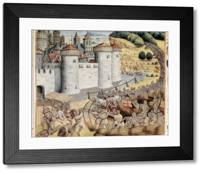 Framed Print : Illustration of Le Jouvencel. Batte Framed Print : Illustration of Le Jouvencel. Batte