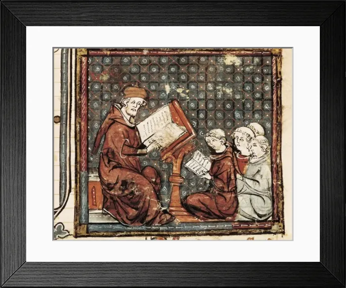 Framed Print : Class of Philosophy in Paris. Illustration of Framed Print : Class of Philosophy in Paris. Illustration of