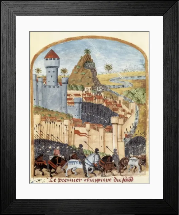 Framed Print : CURTIUS, Rufus Quintus (1st century). The history Framed Print : CURTIUS, Rufus Quintus (1st century). The history