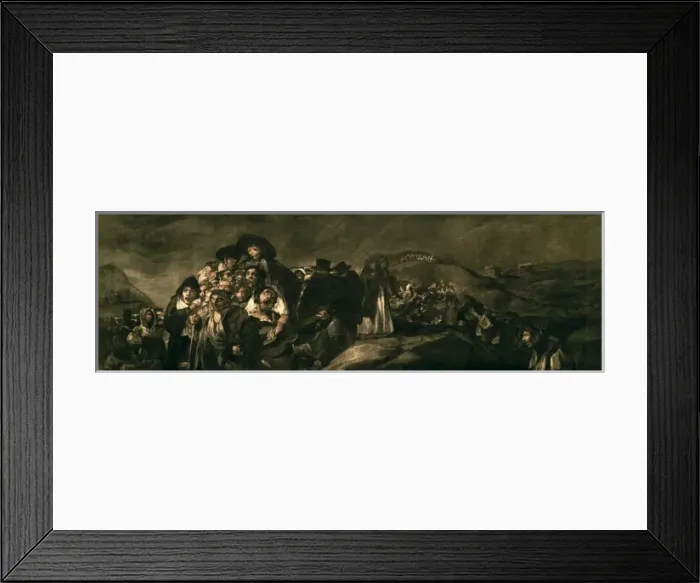 Framed Print : GOYA Y LUCIENTES, Francisco de (1746-1828). A Framed Print : GOYA Y LUCIENTES, Francisco de (1746-1828). A