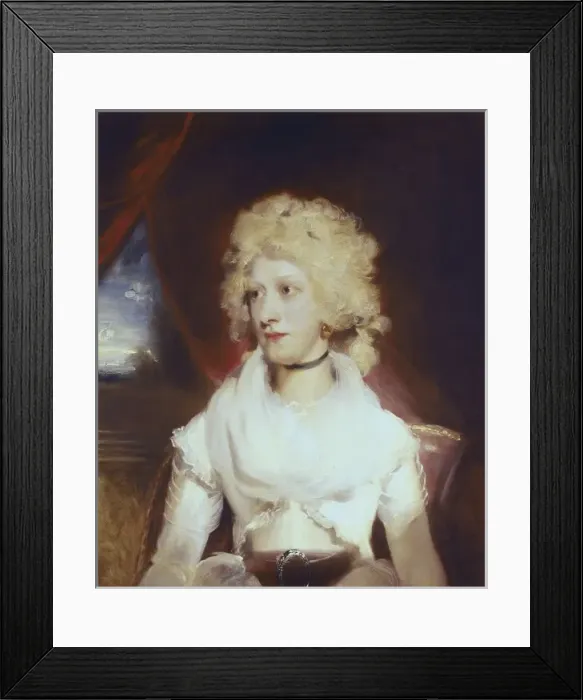 Framed Print : LAWRENCE, Sir Thomas (1769-1830). Miss Martge Framed Print : LAWRENCE, Sir Thomas (1769-1830). Miss Martge