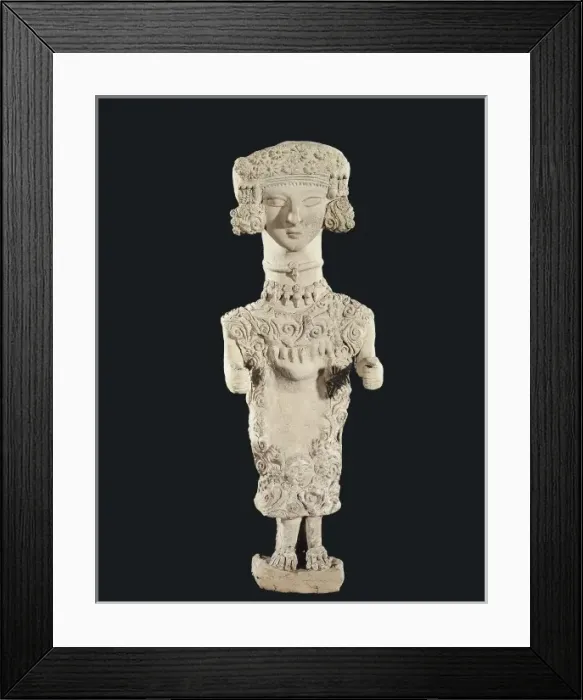 Framed Print : Lady of Ibiza. 3rd c. BC. Lady of Ibiza. Punic Framed Print : Lady of Ibiza. 3rd c. BC. Lady of Ibiza. Punic