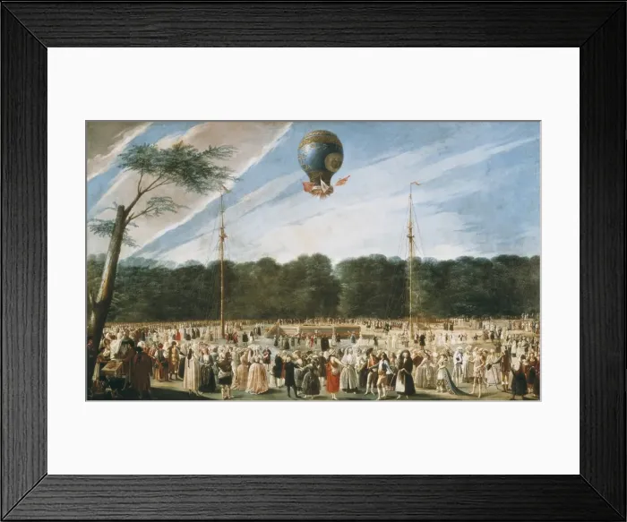 Framed Print : CARNICERO, Antonio (1748-1814). The Ascent of Framed Print : CARNICERO, Antonio (1748-1814). The Ascent of