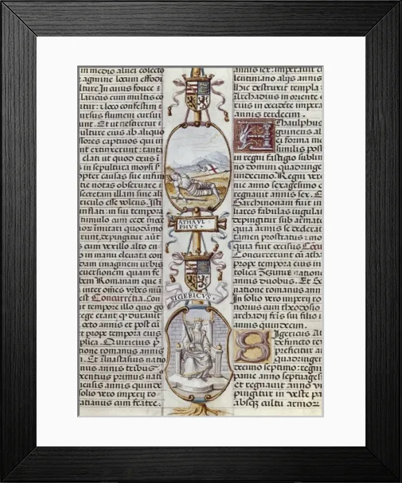 Framed Print : SIGERICO ( -415); ATAULPHUS ( -415). Visigothic Framed Print : SIGERICO ( -415); ATAULPHUS ( -415). Visigothic