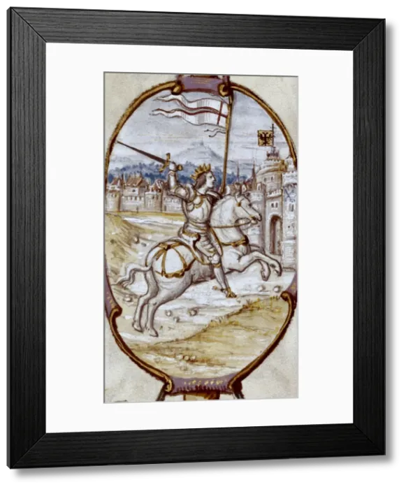 Framed Print : ALARIC II ( -507). Visigothic king (484-507) Framed Print : ALARIC II ( -507). Visigothic king (484-507)