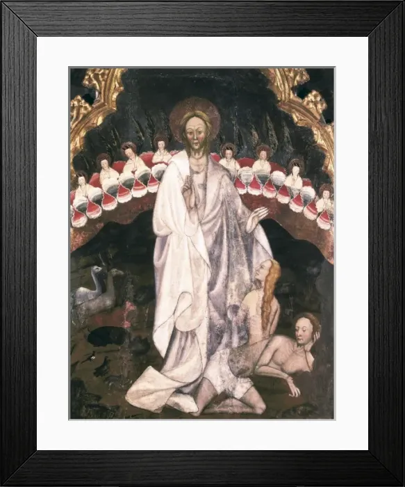 Framed Print : MUR, Ramon de (?-1435). Guimera Altarpiece Framed Print : MUR, Ramon de (?-1435). Guimera Altarpiece
