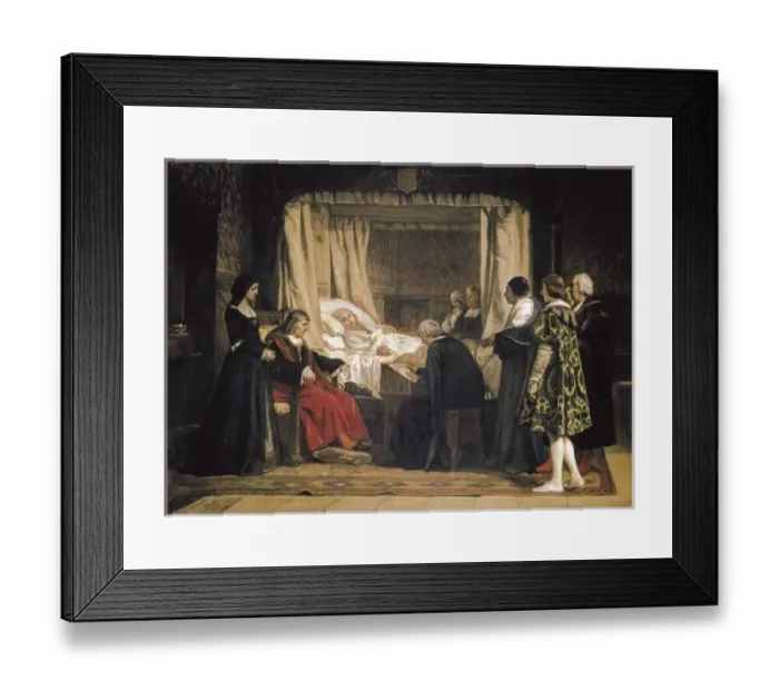 Framed Print : ROSALES, Eduardo (1836-1873). Queen Isabella s Framed Print : ROSALES, Eduardo (1836-1873). Queen Isabella s