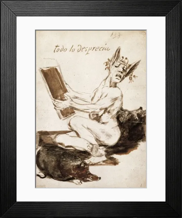 Framed Print : GOYA Y LUCIENTES, Francisco de (1746-1828). Todo Framed Print : GOYA Y LUCIENTES, Francisco de (1746-1828). Todo