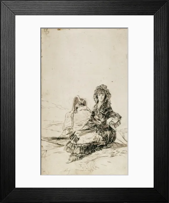 Framed Print : GOYA Y LUCIENTES, Francisco de (1746-1828) Framed Print : GOYA Y LUCIENTES, Francisco de (1746-1828)