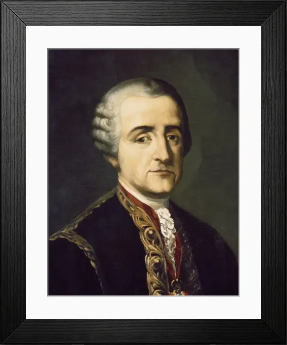 Framed Print : ARANDA, Pedro Pablo Abarca de Bolea, count of Framed Print : ARANDA, Pedro Pablo Abarca de Bolea, count of