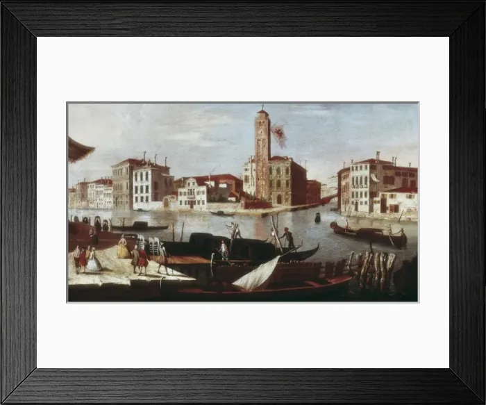 Framed Print : BELLOTTO, Bernardo (1720-1780). View of Venice Framed Print : BELLOTTO, Bernardo (1720-1780). View of Venice