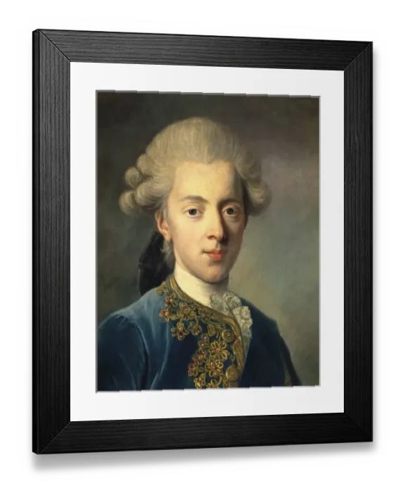 Framed Print : CHRISTIAN VII (1749-1808). King of Denmark Framed Print : CHRISTIAN VII (1749-1808). King of Denmark