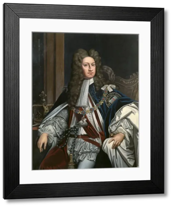 Framed Print : GEORGE I (1660-1727). King of Great Britain Framed Print : GEORGE I (1660-1727). King of Great Britain
