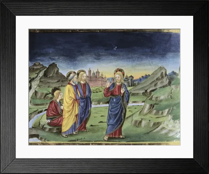 Framed Print : DE PREDIS, Cristoforo (1440-1486). Stories of