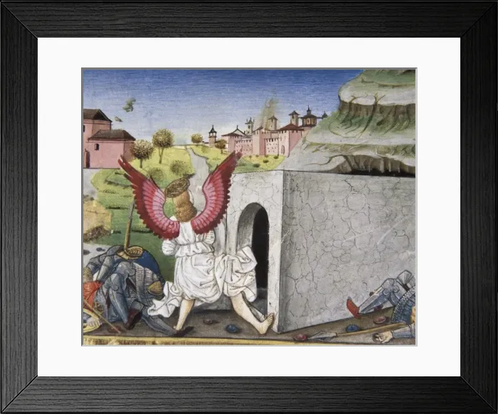 Framed Print : DE PREDIS, Cristoforo (1440-1486). Stories of Framed Print : DE PREDIS, Cristoforo (1440-1486). Stories of