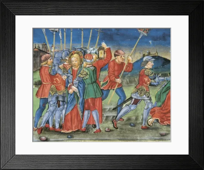 Framed Print : DE PREDIS, Cristoforo (1440-1486). Stories of Framed Print : DE PREDIS, Cristoforo (1440-1486). Stories of