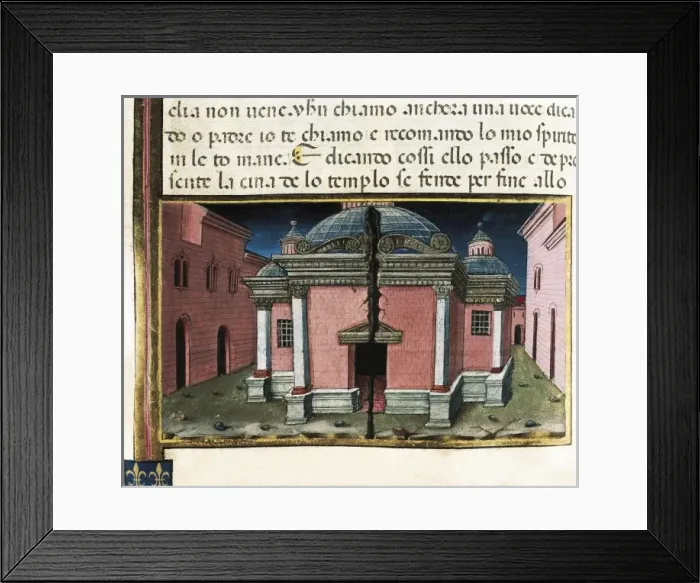 Framed Print : DE PREDIS, Cristoforo (1440-1486). Stories of Framed Print : DE PREDIS, Cristoforo (1440-1486). Stories of