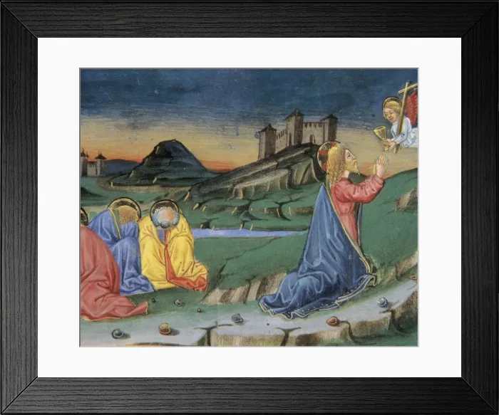 Framed Print : DE PREDIS, Cristoforo (1440-1486). Stories of Framed Print : DE PREDIS, Cristoforo (1440-1486). Stories of