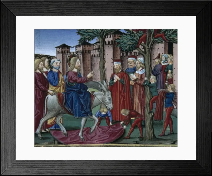 Framed Print : DE PREDIS, Cristoforo (1440-1486). Stories of Framed Print : DE PREDIS, Cristoforo (1440-1486). Stories of