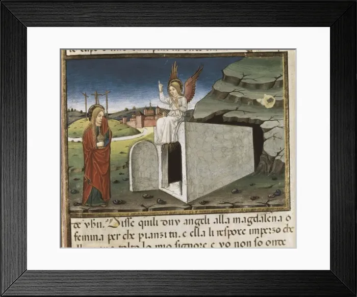 Framed Print : DE PREDIS, Cristoforo (1440-1486). Stories of Framed Print : DE PREDIS, Cristoforo (1440-1486). Stories of
