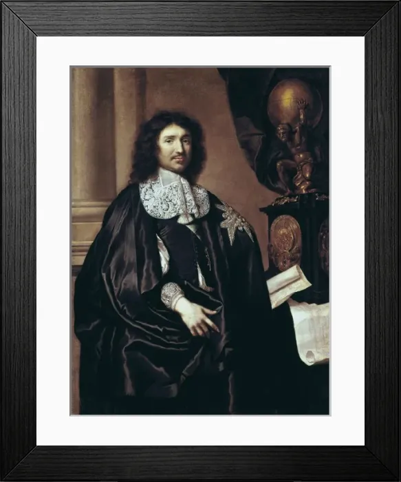 Framed Print : COLBERT, Jean-Baptiste (1619-1683). French statesman Framed Print : COLBERT, Jean-Baptiste (1619-1683). French statesman