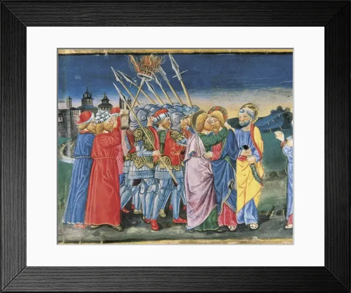 Framed Print : DE PREDIS, Cristoforo (1440-1486). Stories of Framed Print : DE PREDIS, Cristoforo (1440-1486). Stories of