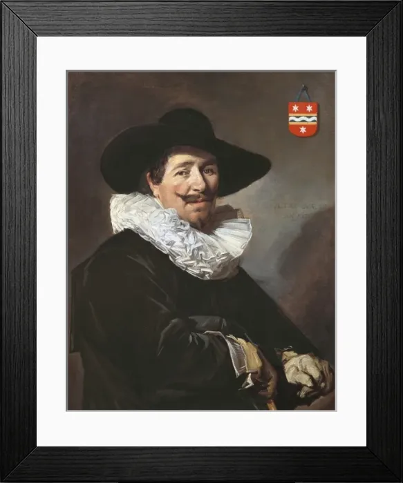 Framed Print : HALS, Frans (1580-1666). Portrait of Andries Framed Print : HALS, Frans (1580-1666). Portrait of Andries