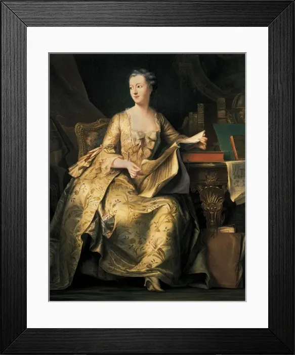 Framed Print : STEUBEN, Baron Charles von (1788-1856). Jeanne-Antoinette Framed Print : STEUBEN, Baron Charles von (1788-1856). Jeanne-Antoinette