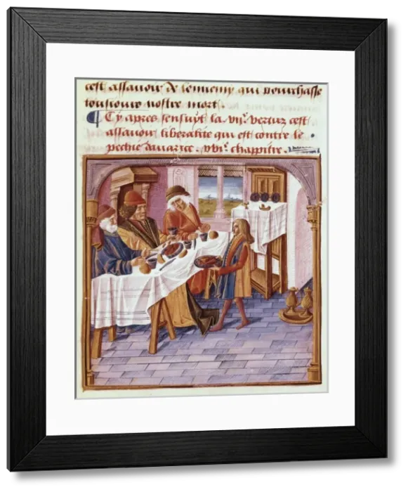 Framed Print : Les bonnes manieres, book by Jacques Le Grant Framed Print : Les bonnes manieres, book by Jacques Le Grant