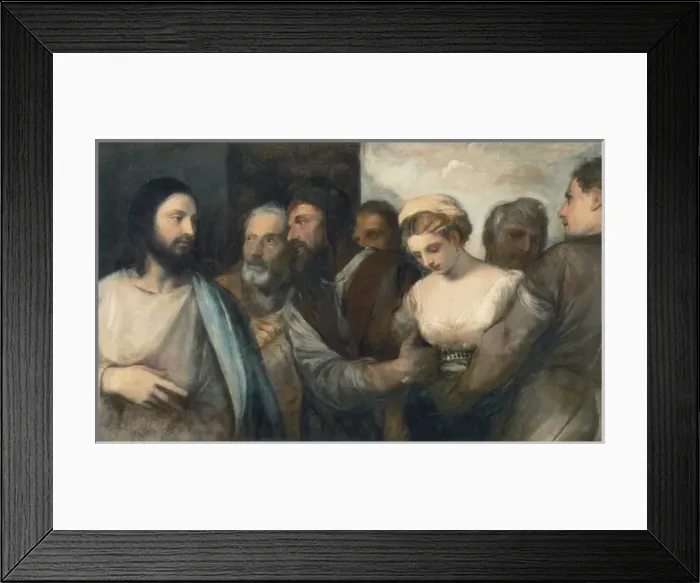 Framed Print : TIZIANO, pupil of (16th century). Christ Framed Print : TIZIANO, pupil of (16th century). Christ