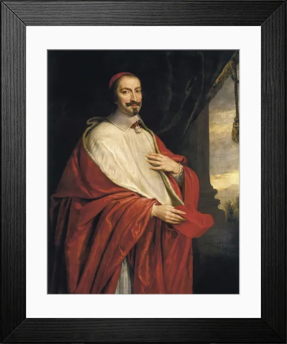Framed Print : CHAMPAIGNE, Philippe de (1602-1674). Portrait Framed Print : CHAMPAIGNE, Philippe de (1602-1674). Portrait