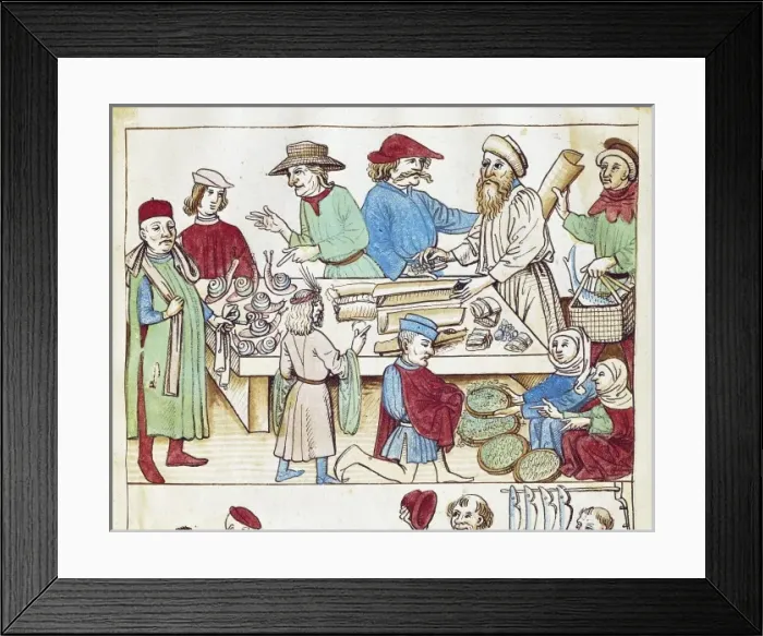 Framed Print : Holy Roman Empire. Sigismund I receiving Framed Print : Holy Roman Empire. Sigismund I receiving