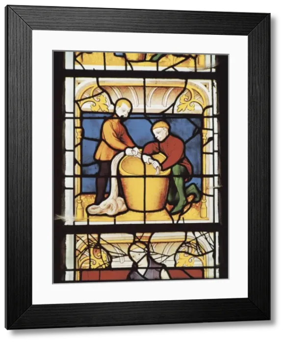 Framed Print : FRANCE. Semur-en-Auxois. Church of Notre-Dame Framed Print : FRANCE. Semur-en-Auxois. Church of Notre-Dame