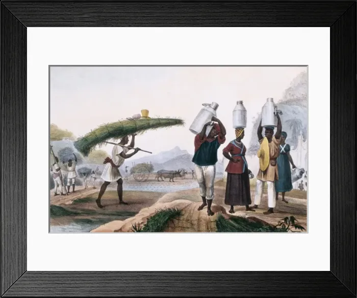 Framed Print : DEBRET, Jean Baptiste (1768-1848). A Colourful Framed Print : DEBRET, Jean Baptiste (1768-1848). A Colourful