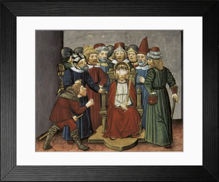 Framed Print : DE PREDIS, Cristoforo (1440-1486). Stories of Framed Print : DE PREDIS, Cristoforo (1440-1486). Stories of