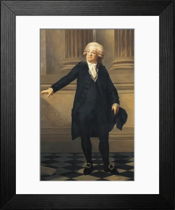 Framed Print : MIRABEAU, Victor Riqueti, marquis de (1715-1789) Framed Print : MIRABEAU, Victor Riqueti, marquis de (1715-1789)