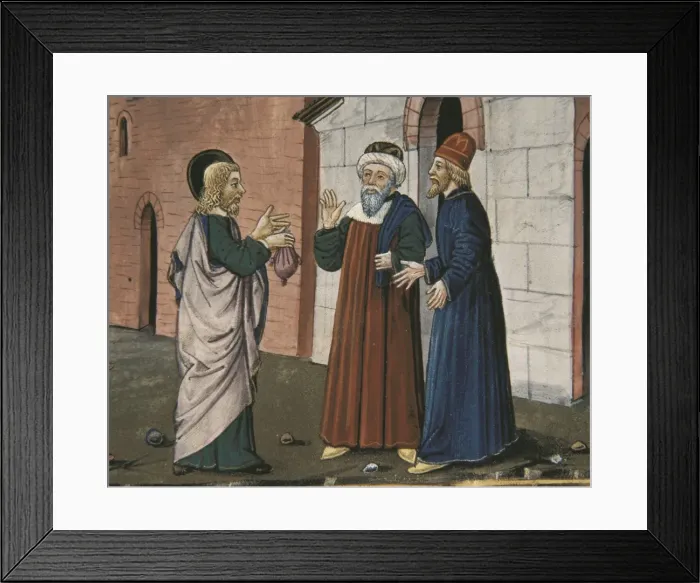 Framed Print : DE PREDIS, Cristoforo (1440-1486). Stories of