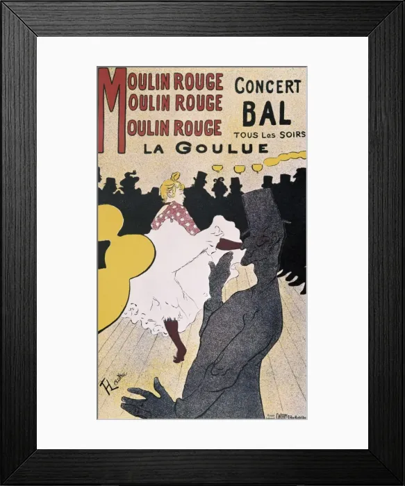 Framed Print : TOULOUSE-LAUTREC, Henri de (1864-1901). Moulin Framed Print : TOULOUSE-LAUTREC, Henri de (1864-1901). Moulin
