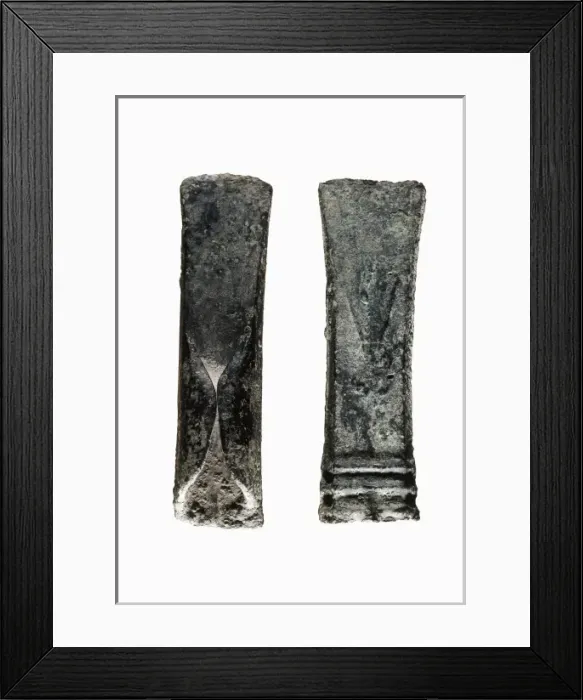 Framed Print : Bronze axes. Bronze Age. SPAIN. Vic. Vic Episcopal Framed Print : Bronze axes. Bronze Age. SPAIN. Vic. Vic Episcopal