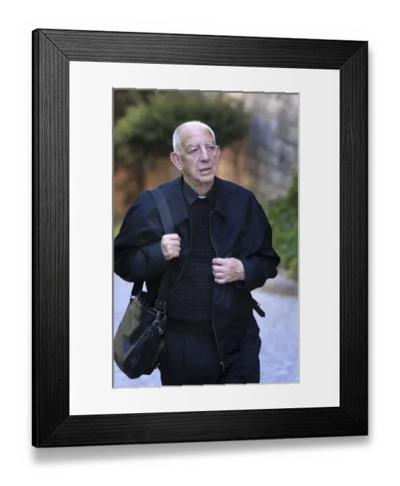 Framed Print : REID, Alec (1932). Irish priest mediator in conflicts Framed Print : REID, Alec (1932). Irish priest mediator in conflicts