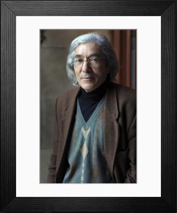 Framed Print : SANSAL, Boualem (1949). Algerian writer. Portrait Framed Print : SANSAL, Boualem (1949). Algerian writer. Portrait