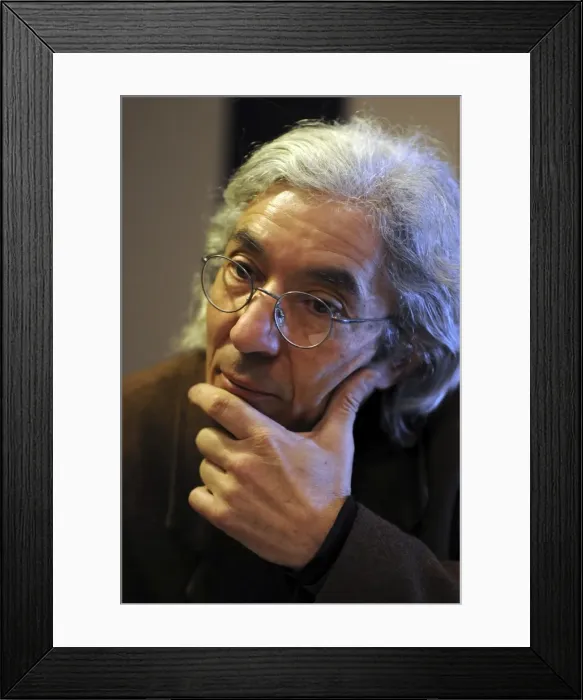 Framed Print : SANSAL, Boualem (1949). Algerian writer. Portrait Framed Print : SANSAL, Boualem (1949). Algerian writer. Portrait