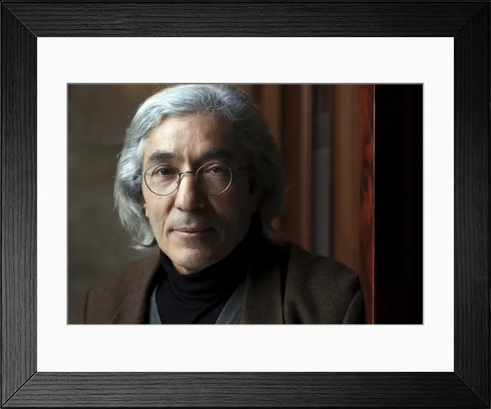 Framed Print : SANSAL, Boualem (1949). Algerian writer. Portrait Framed Print : SANSAL, Boualem (1949). Algerian writer. Portrait