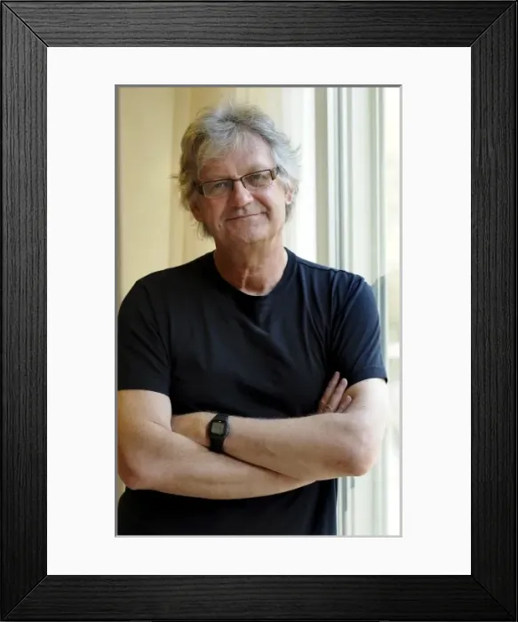Framed Print : GILMOUR, David (1949). Canadian Writer and journalist Framed Print : GILMOUR, David (1949). Canadian Writer and journalist