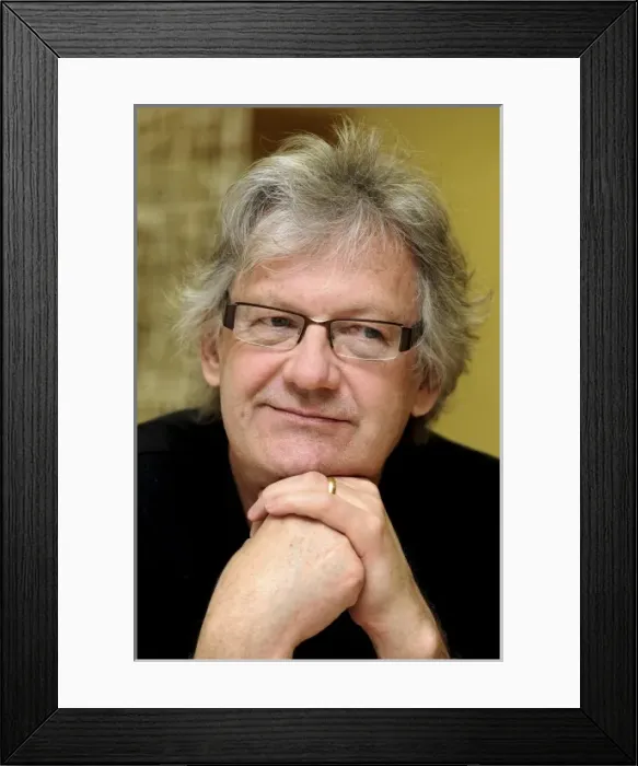Framed Print : GILMOUR, David (1949). Canadian Writer and journalist Framed Print : GILMOUR, David (1949). Canadian Writer and journalist