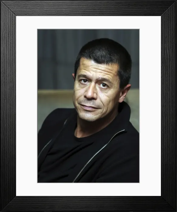 Framed Print : CARRȒE, Emmanuel (1957). French writer Framed Print : CARRȒE, Emmanuel (1957). French writer