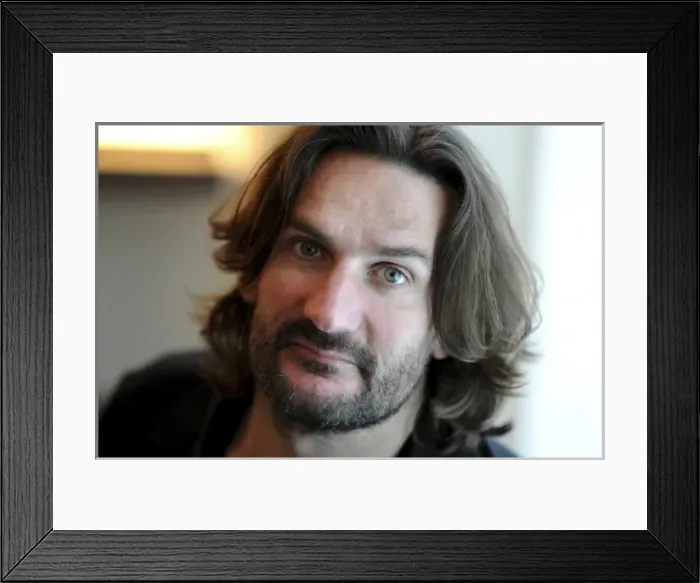 Framed Print : BEIGBEDER, Fr餩ric (1965). French writer. Portrait Framed Print : BEIGBEDER, Fr餩ric (1965). French writer. Portrait