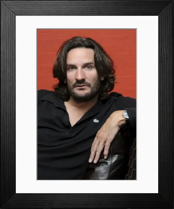Framed Print : BEIGBEDER, Fr餩ric (1965). French writer. Portrait Framed Print : BEIGBEDER, Fr餩ric (1965). French writer. Portrait