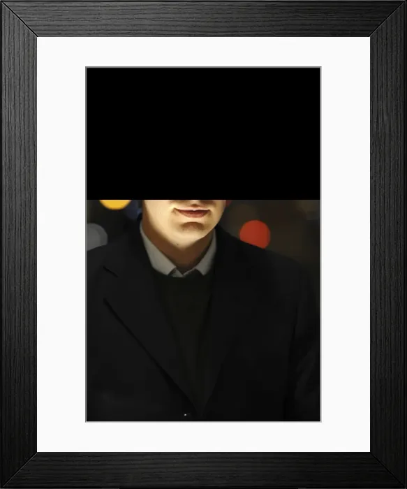 Framed Print : SMITH, Joseph (1980). English writer. Portrait Framed Print : SMITH, Joseph (1980). English writer. Portrait